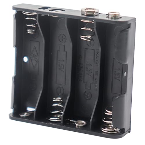 8PCS 4 AA Battery Holder with 9V Standard Snap Connector