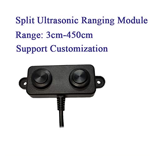 Taidacent Waterproof Ultra-Precision Ultrasonic Sensor Presence and Detection Parking Occupancy Sensor Vehicle Presence Detector Ultrasonic Range Detector in Outdoor (PWM) - size: PWM