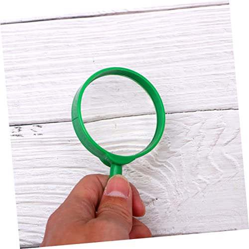 Kids Observation Kit 3 Sets Magnifying Glass and Tweezers Handheld Magnifying Glass for Kids Nature Exploration Bug Viewing Outdoor Camping Educational Play