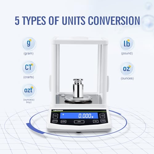 Analytical Balance 500g*0.001g Lab Scale 0.001g Accuracy (500g,1mg) - size: 0.001g*500g