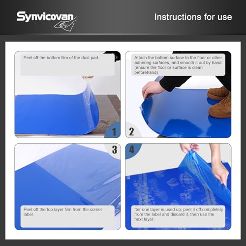 18" x 36" Sticky Mat (5 Packs,150 Sheets,30 Sheets/Pack)
