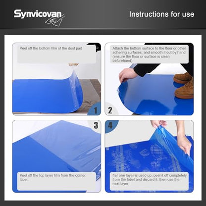 18" x 36" Sticky Mat (5 Packs,150 Sheets,30 Sheets/Pack)