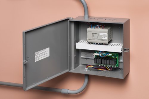 Arlington Industries EB1212BP-1 Electronic Equipment Enclosure Box with Back plate, 12 x 12 x 4-Inch, Non-Metallic, 1-Pack - style: 12 x 12 x 4