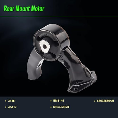Engine Motor Mount Set of 4 Dodge Caliber Compass Patriot 2.0L - size: 2007-2012 Caliber 2.0L