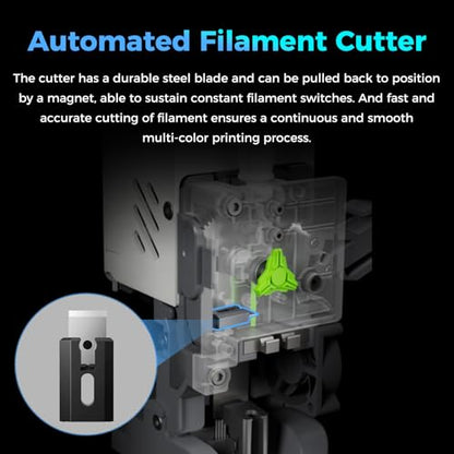 Creality SPARKX i7 Toolhead Filament Cutter, Original SPARKX i7 Combo Filament Cutter Module Accessories, Fast Cut Off Filaments, High Durability and Quick Replacement Parts for 3D Printers 5PCS - size: SPARKX i7