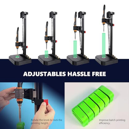 Vertical Heat Set Insert Tool with 90W Soldering Iron for 3D Printing - color: Nutopress Pro