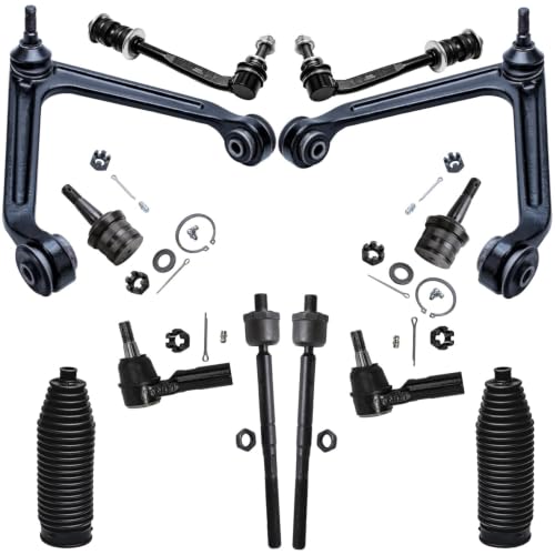 Detroit Axle - 12pc Front End Suspension Kit for 2004-2006 Dodge Durango - size: 12CS38001/12PC