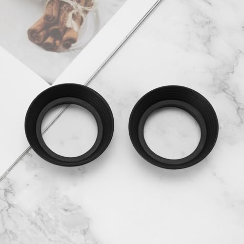 Create idea 1 Pair Rubber Eye Cups Eye Guards Eyepiece Cover Compatible with 29-31mm Binocluar Microscope Telescope Eyepiece Inner Eyepiece Proteceor Eyepiece Eyecups