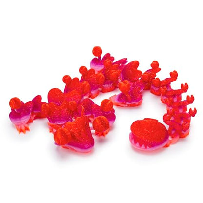 ZIRO 3D Printer Filament, Fast Color Change Twinkle Effect 2.2lbs, Rose - color: Rose