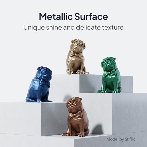 Metallic Bronze PLA Filament 1.75mm, 1kg Metal-Like - color: 1*metallic Bronze