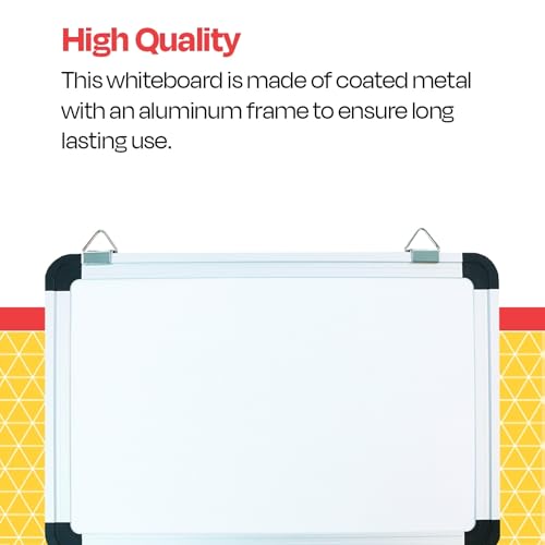School Smart Dry-Erase Board, 8 x 12 Inches, Each