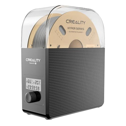 2026 New Official CREALITY Filament Dryer Box Pro 2.0 with Fans, Space Pi SE Upgraded 360° Hot-air 65° PTC Circulates Heating, 1KG Filament Dehydrator Dry During for 1.75/2.85mm PLA PETG ABS TPU Nylon - color: Creality Filament Dryer Box Pro 2.0