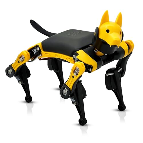 Petoi Programmable Robot Dog Bittle X V2(Pre-Assembled) - Robotics Kit, Hands-On Physical AI - Portable Open Source Voice Controlled Quadruped, STEM Classroom & Education - Lite Servos