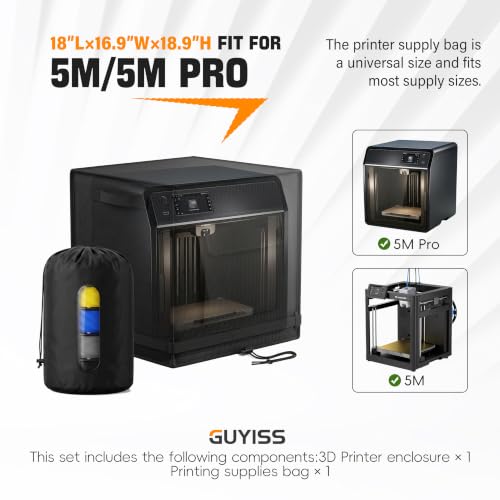 3D Printer Cover for Flashforge Adventurer 5M/5M Pro 3D Printer. - color: for Adventurer 5M/5M Pro