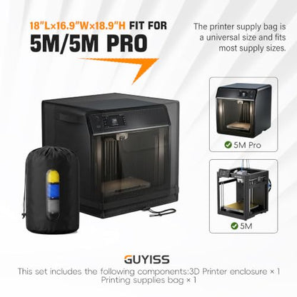 3D Printer Cover for Flashforge Adventurer 5M/5M Pro 3D Printer. - color: for Adventurer 5M/5M Pro