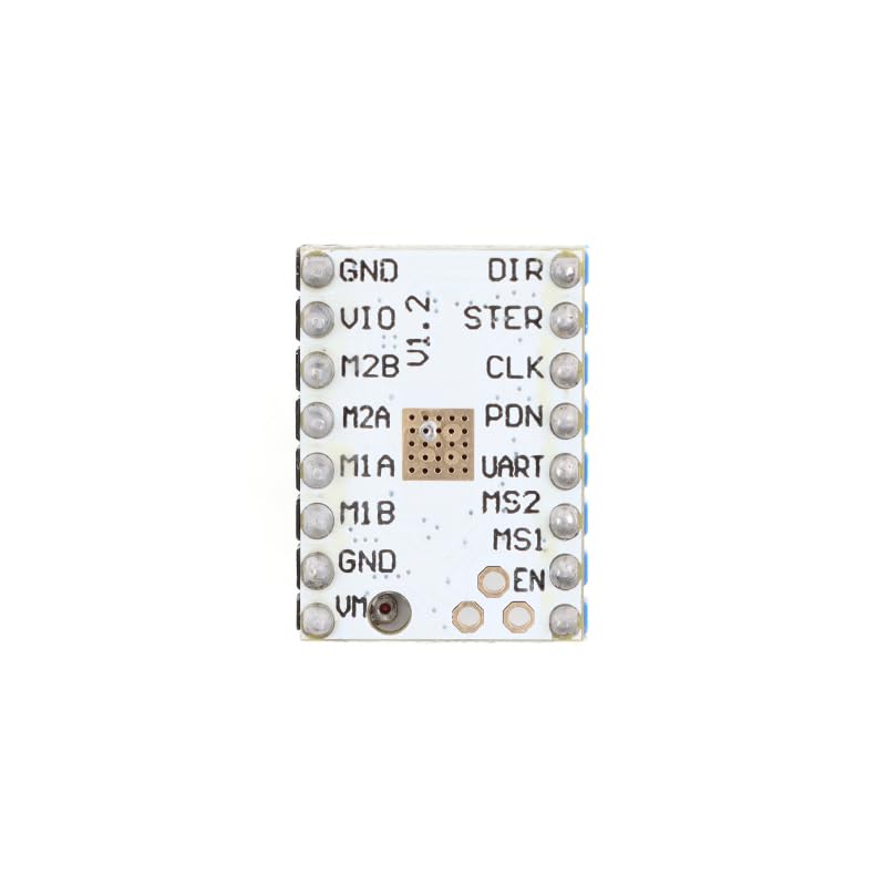 5Pcs TMC2208 Stepper Motor Driver Ultra-Quiet 3D Printer Accessory with Heat Sink Yellow Pin