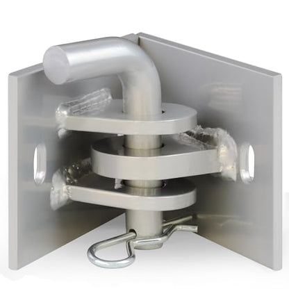 Floating Dock Hinges Hardware,Stationary Dock Connector Hinge Kit - color: Painted