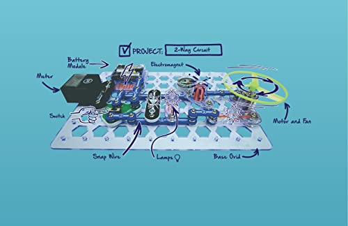 SNAP CIRCUITS STEM Electronics Discovery Kit, 85+ Projects, Ages 8+