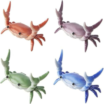 New Japanese Creative Cute Crab Pen Holder Weightlifting Crabs Penholder Bracket Storage Rack Gift Stationery (4, Weightlifting crab)