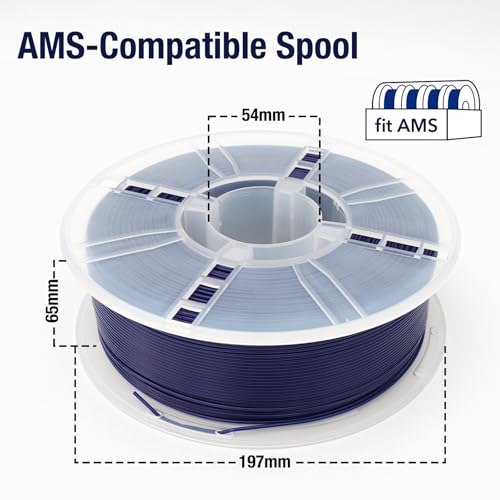 YXPOLYER PLA Plus Filament Food-Grade 1.75mm 1kg Indigo Blue - color: Indigo Blue