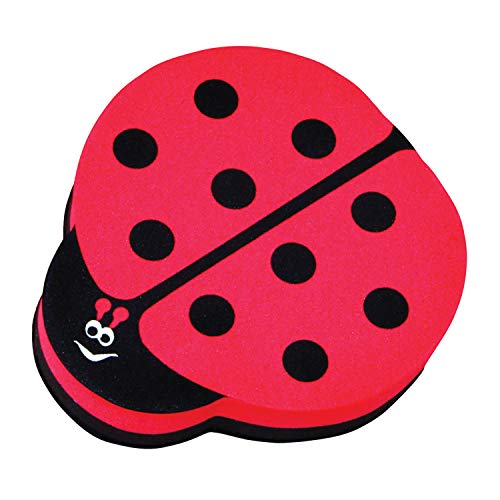 Ashley Productions Ladybug Magnetic Whiteboard Eraser - color: Ladybug, size: Pack of 1