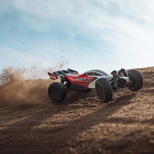 ARRMA Typhon GROM 4x4 RC Buggy, RTR, Red/White ARA2106T2 - color: Red/White