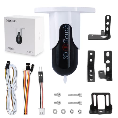 Geeetech Upgrade BL- Touch V3.2 Pro Auto Bed Leveling Sensor with 4 Brackets for Ender 3,Ender-3 Pro, Ender 5, Ender 5 Pro, Ender 5s, CR10, CR10 V3 Printer. Bltouch Kit for 8 or 32 Bit Motherboard