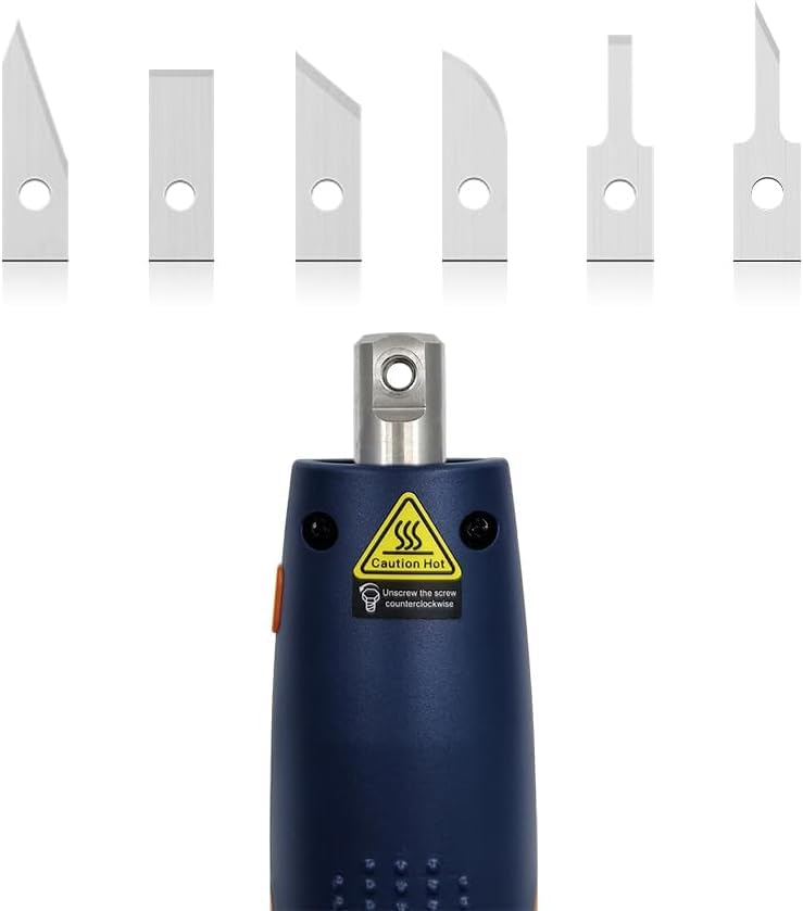 CK01 Ultrasonic Cutter Knife C3 Blade 100pcs | 60˚ Sharp Edge | Larger Contact Surface for Deburring, Precision Cutting & Stripping Wood, Plastic, Leather, Gaskets(C3-Sharp Edge Blade) - style: C3-Sharp Edge Blade