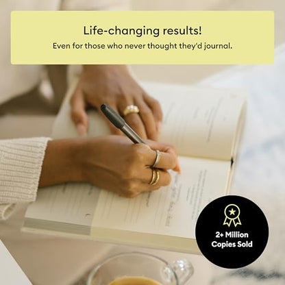 Intelligent Change The Five Minute Journal, Original Daily Gratitude 2025, Reflection Manifestation for Mindfulness, Undated Daily with Gold Foiling, Plastic-Free, Green - color: Earth Green