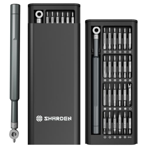 SHARDEN Precision Screwdriver Set for Electronic Repair 60 in 1 - color: 60 in 1 Black