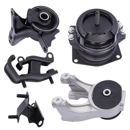 Set of 5 Engine Motor Mount Compatible with 1999-2004 Odyssey 3.5L - size: 1999-2004 Odyssey 3.5L V6