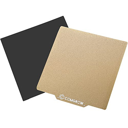 Comgrow PEI Sheet Magnetic Flexible Heated Bed, PEI Spring Steel 235x235mm for ELEGOO Neptune 3 Pro/4/Anycubic Kobra/Creality Ender 3/Ender 3 Pro/Ender 3 V2/3 V2 Neo/Ender 3 Neo/Adventurer 5M - size: 235*235mm