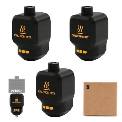 Bamboo Original 3PCS Hotend Silicone Sock for Bambu Lab P2S 3D Printer,Hotend Heater Block Silicone Cover,High Temperature Resistance Protecting Extruder Sleeve - style: P2S Silicone Sock