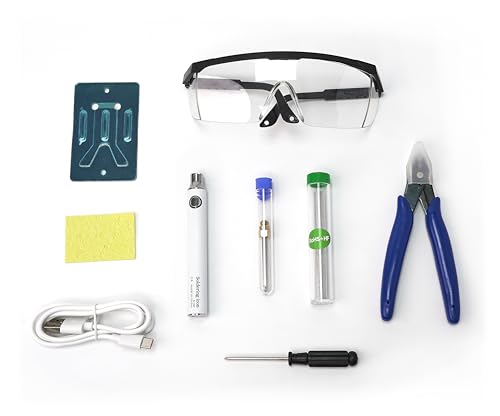 CircuitMess Tools Pack | Complete DIY Kit for Soldering & Assembly | Includes Soldering Iron, Pliers, Screwdrivers & More
