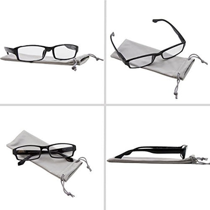 TruVision Readers OTC Reading Glasses for Men and Women, 9501HP - 2 Pack - color: 01hp-2-green