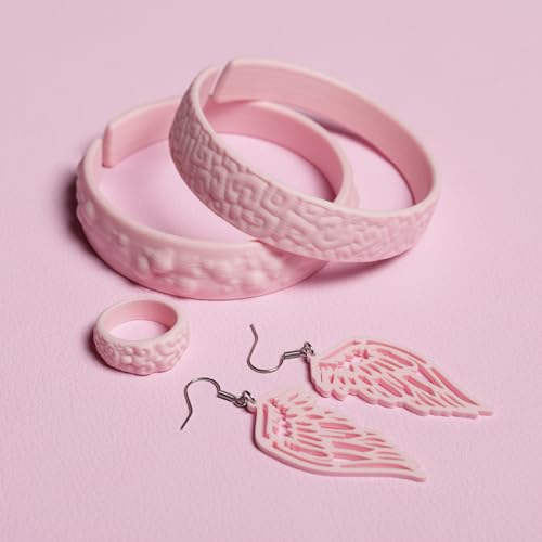 Polymaker Matte PLA Filament Sakura Pink 1.75mm 1kg 3D Printing Filament, PolyTerra 3D Printer PLA Filament - color: Sakura Pink, size: 1kg