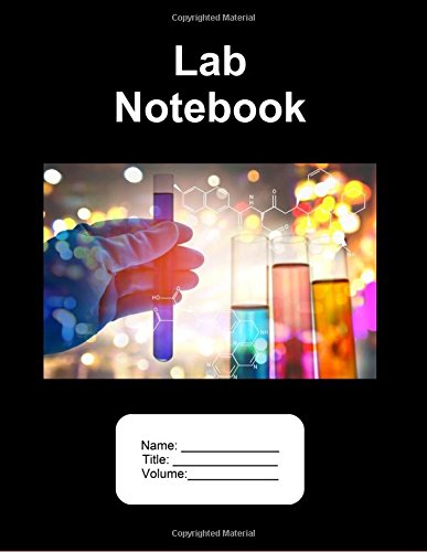 Lab Notebook / Laboratory Notebook. 500 Pages Graph Paper. 8.5"x11"