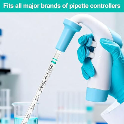 Serological Pipette 2ml Serological Pipettes,Individually Wrapped, Pack of 100 - size: 2ml-100pcs