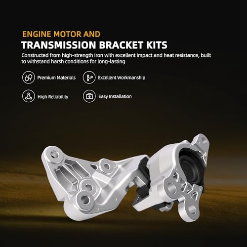 Engine Motor Mount Transmission Bracket Kits for Nissan Rogue 14-20 - style: for Rogue/X-Trail 2014-2019
