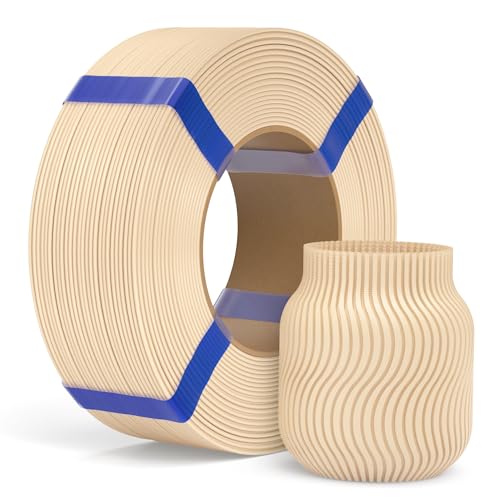 ELEGOO PLA Basic Refill 3D Printer Filament 1.75mm Beige 1KG - color: 1kg Pla Beige