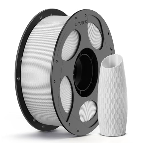 ANYCUBIC PLA 3D Printer Filament 1.75mm, Light Grey, 1KG - color: 1kg Pla Light Grey