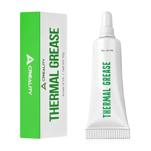 Creality 3D Printer Thermal Grease, 350°C High-Temperature Resistant Paste, Excellent Thermal Conductivity, Non-Conductive, for 3D Printer Hotend/Nozzle, Suitable for All FDM 3D Printer (1 Pack) - style: High-temperature Thermal Grease