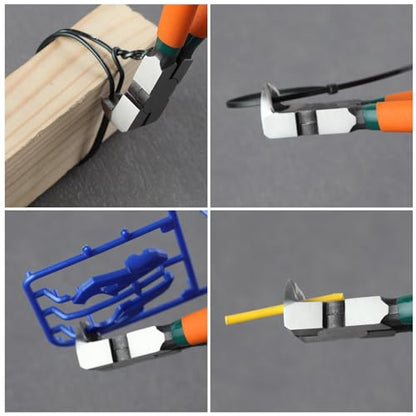 Diagonal Pliers for Flush Cut Plastics, 90 Angled Wire Cutters - style: 90 Angled Wire Cutters