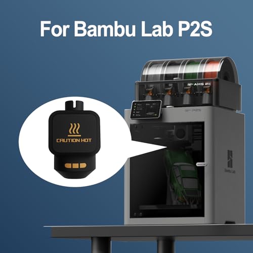 6 Pack Hotend Silicone Socks for Bambu Lab P2S Print Head