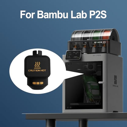 6 Pack Hotend Silicone Socks for Bambu Lab P2S Print Head