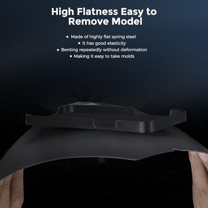 Official Creality K1 Max Glossy PET and Matte PEI Double Side Build Plate - size: 315*310mm