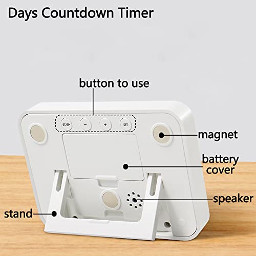 Digital Countdown Days Timer Clock - style: M281 Day Timer
