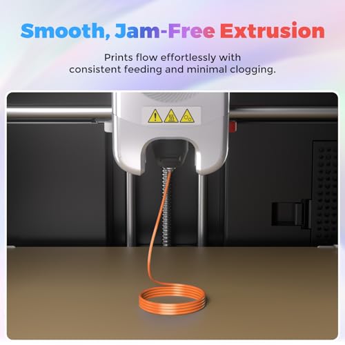 Flashforge 3D Printer Filament Silk PLA 1.75mm 1kg Spool-Dimensional Accuracy +/- 0.02mm (Copper) - color: Copper