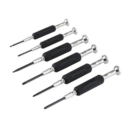 CRAFTSMAN 6 Piece Precision Screwdriver Set, Mini Screwdriver Set for Watch Jewelry Eyeglass Computer Repair (CMHT68012)