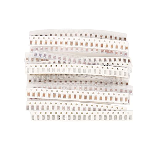 320PCS 1206 SMD Ceramic Capacitor Assortment Kit 10pF-22uF - size: 320 PCS 16 values 1206